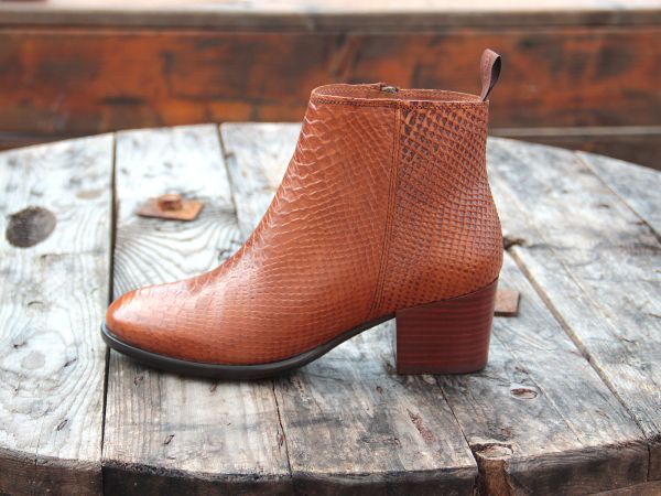 60070  - 319 Jonna Ankle boots  Cognac