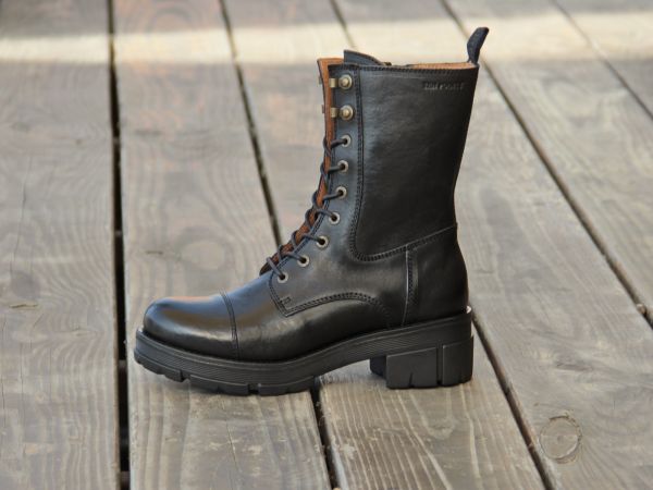 60210 Cecilia Laced boots Black